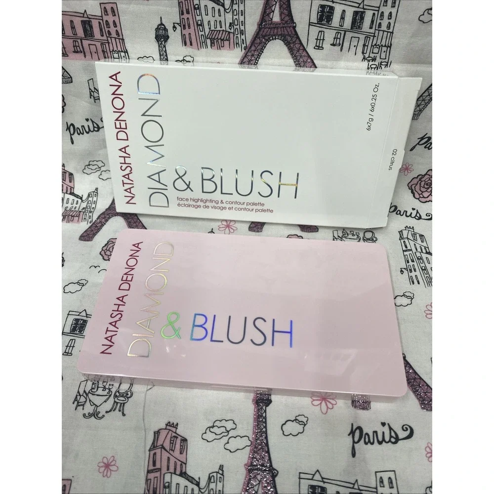 NATASHA DENONA DIAMOND & BLUSH Face Highlighting & Contour Palette 02 Citrus